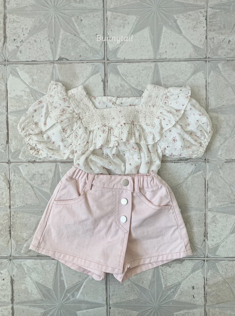 Bunnytail - Korean Children Fashion - #prettylittlegirls - Lovit Wrap Skirt Pants - 6