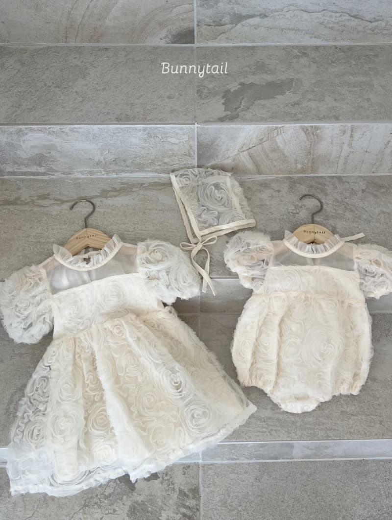 Bunnytail - Korean Children Fashion - #todddlerfashion - Rozly One-piece - 4