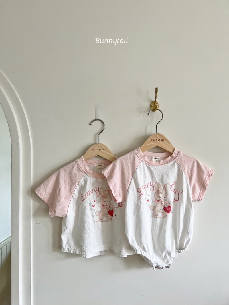 Bunnytail - Korean Children Fashion - #toddlerclothing - Bunny Bodysuit - 2