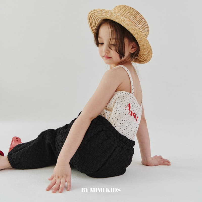 Bymimi - Korean Children Fashion - #discoveringself - Dot Sleeveless