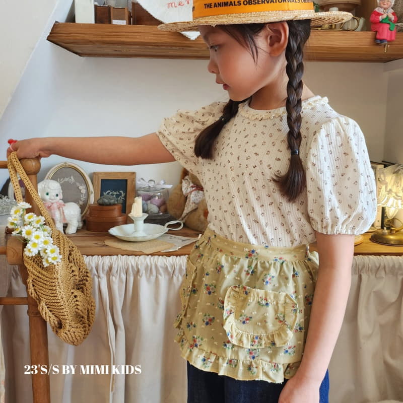Bymimi - Korean Children Fashion - #magicofchildhood - Bonjour Apron - 11