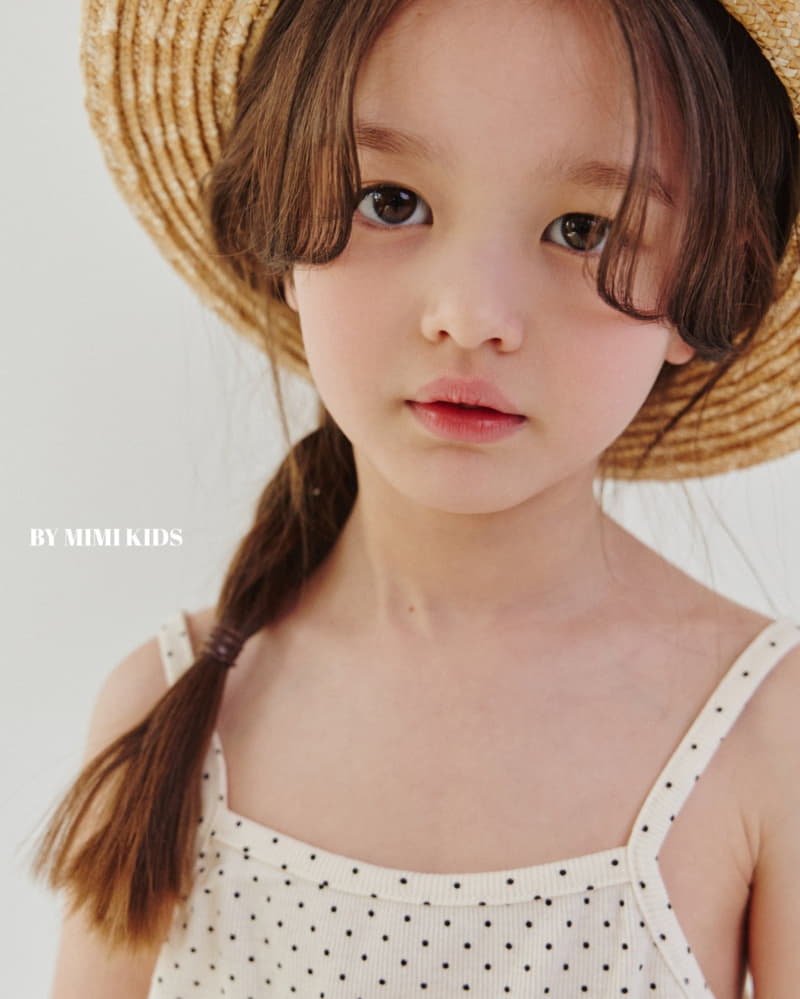 Bymimi - Korean Children Fashion - #magicofchildhood - Dot Sleeveless - 8