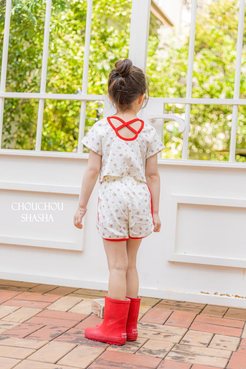 Chouchou Shasha - Korean Children Fashion - #designkidswear - Unique Top Bottom Set - 7