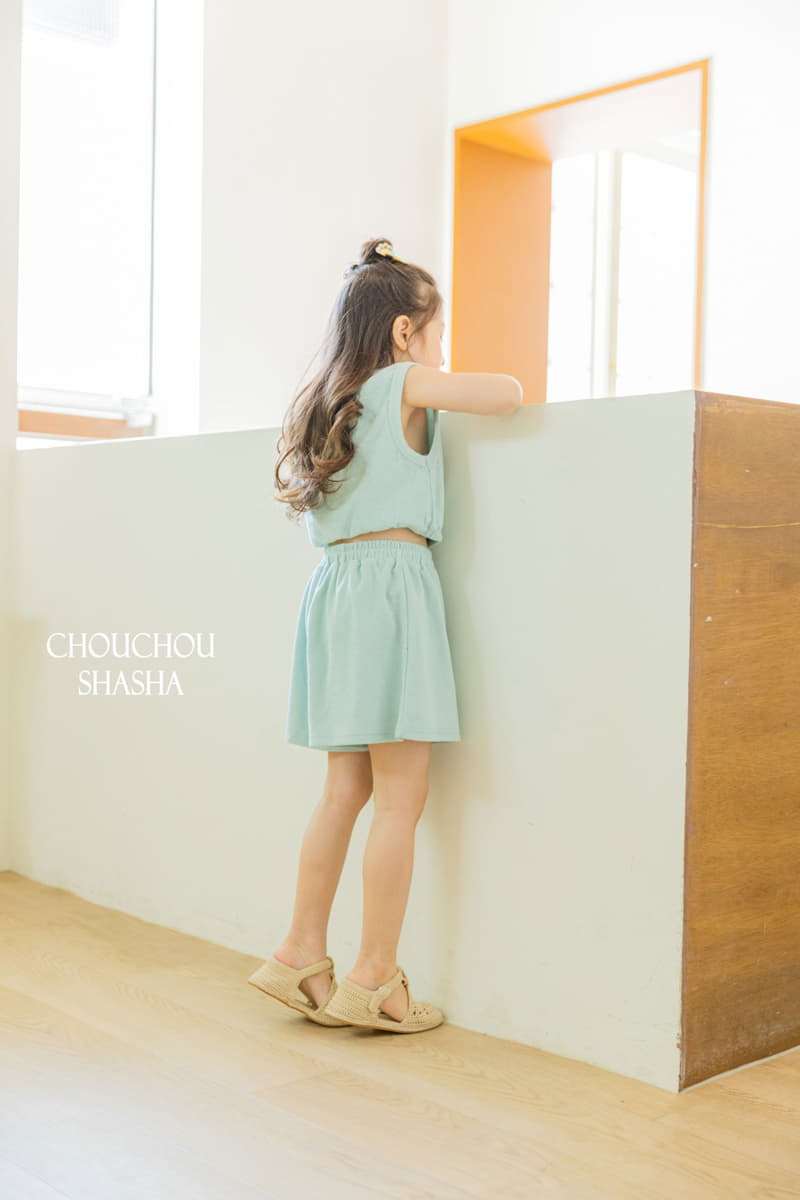 Chouchou Shasha - Korean Children Fashion - #designkidswear - Luterry Top Bottom Set - 5