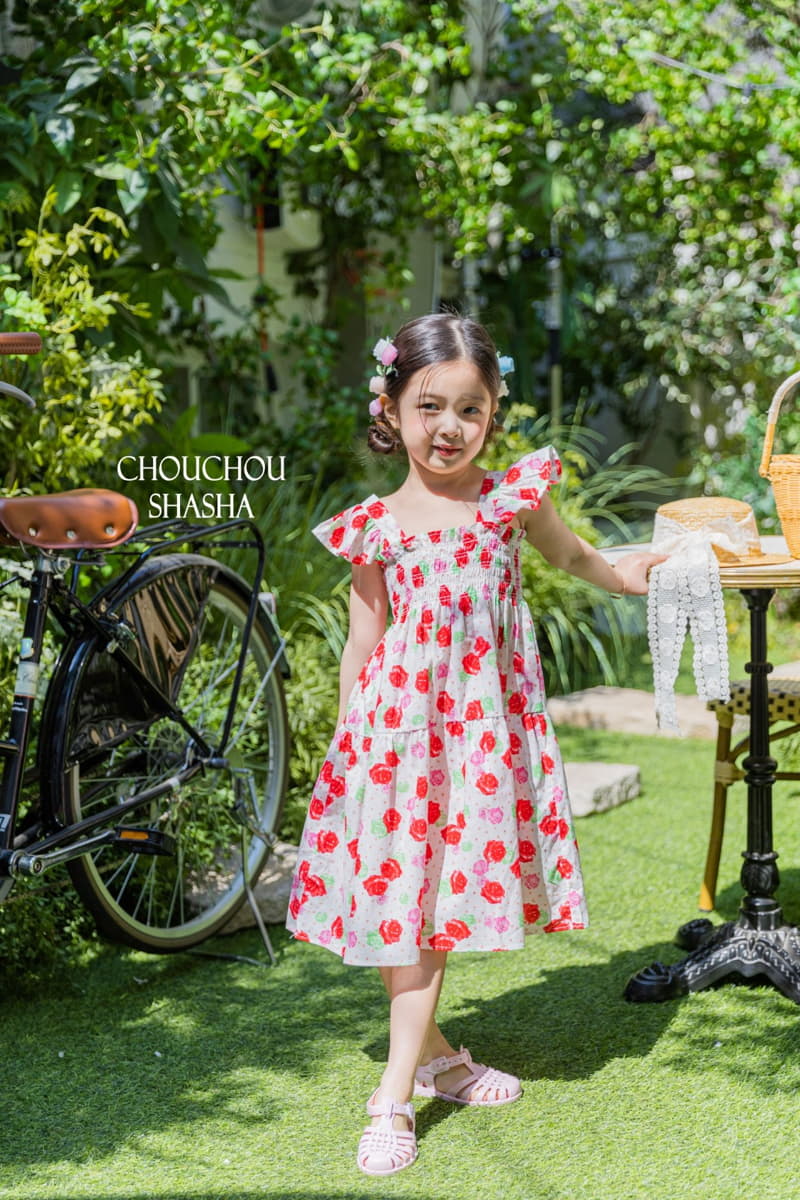 Chouchou Shasha - Korean Children Fashion - #discoveringself - Rose One-piece - 11