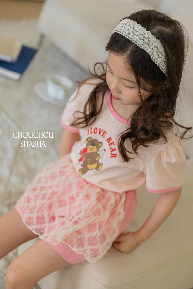 Chouchou Shasha - Korean Children Fashion - #fashionkids - Lace Hairband - 3