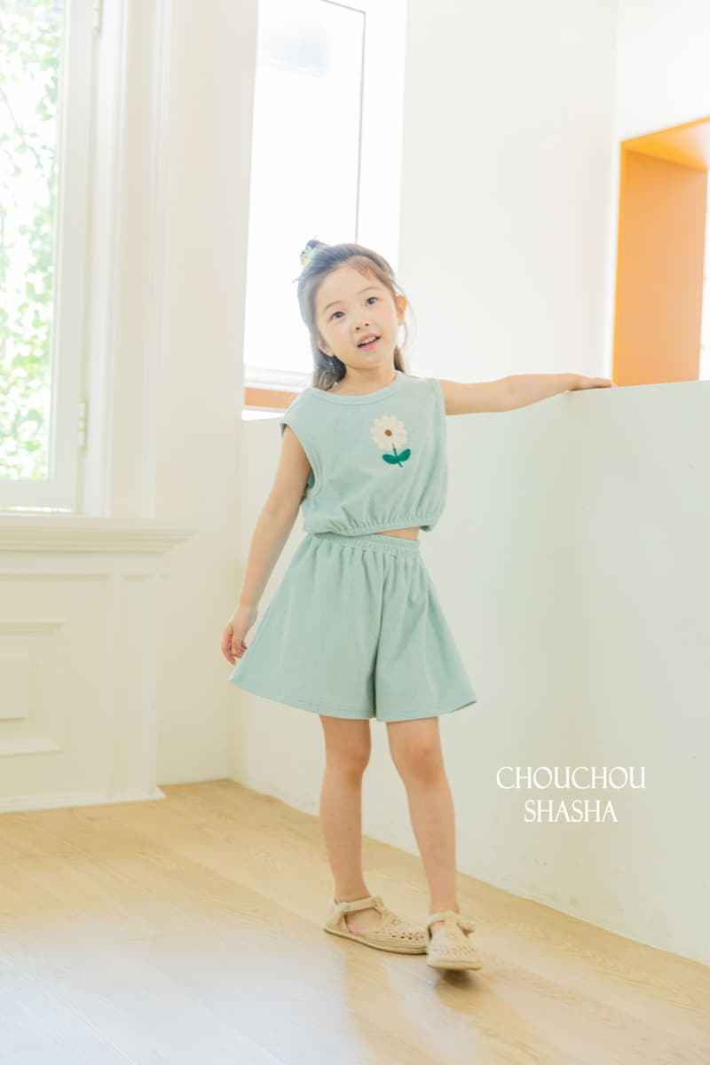 Chouchou Shasha - Korean Children Fashion - #fashionkids - Luterry Top Bottom Set - 7