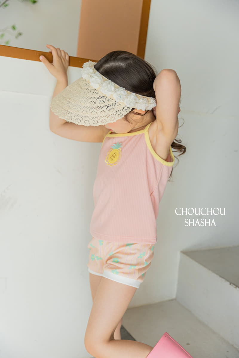 Chouchou Shasha - Korean Children Fashion - #kidsshorts - Lace Sun Cap - 3