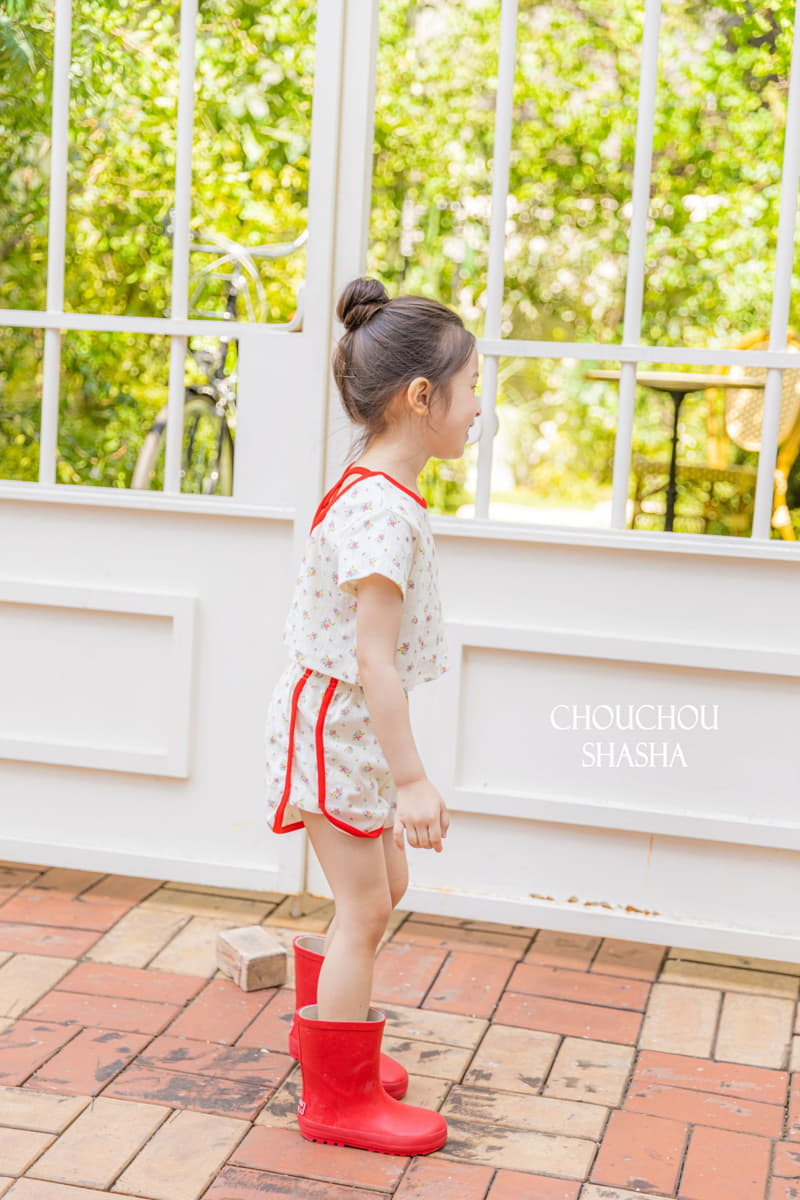 Chouchou Shasha - Korean Children Fashion - #kidsstore - Unique Top Bottom Set - 11