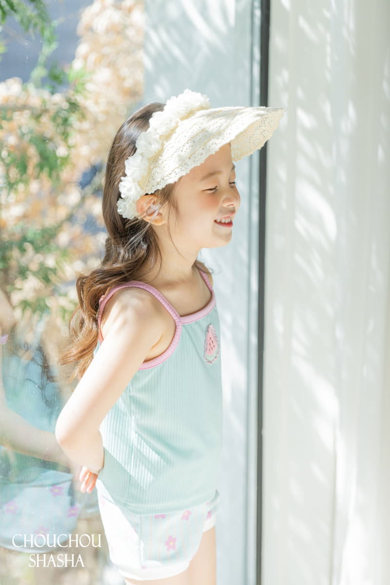 Chouchou Shasha - Korean Children Fashion - #kidsstore - Col Piony Tee