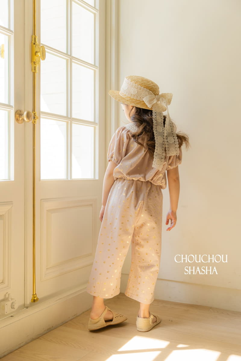Chouchou Shasha - Korean Children Fashion - #kidzfashiontrend - Pearl Top Bottom Set - 8
