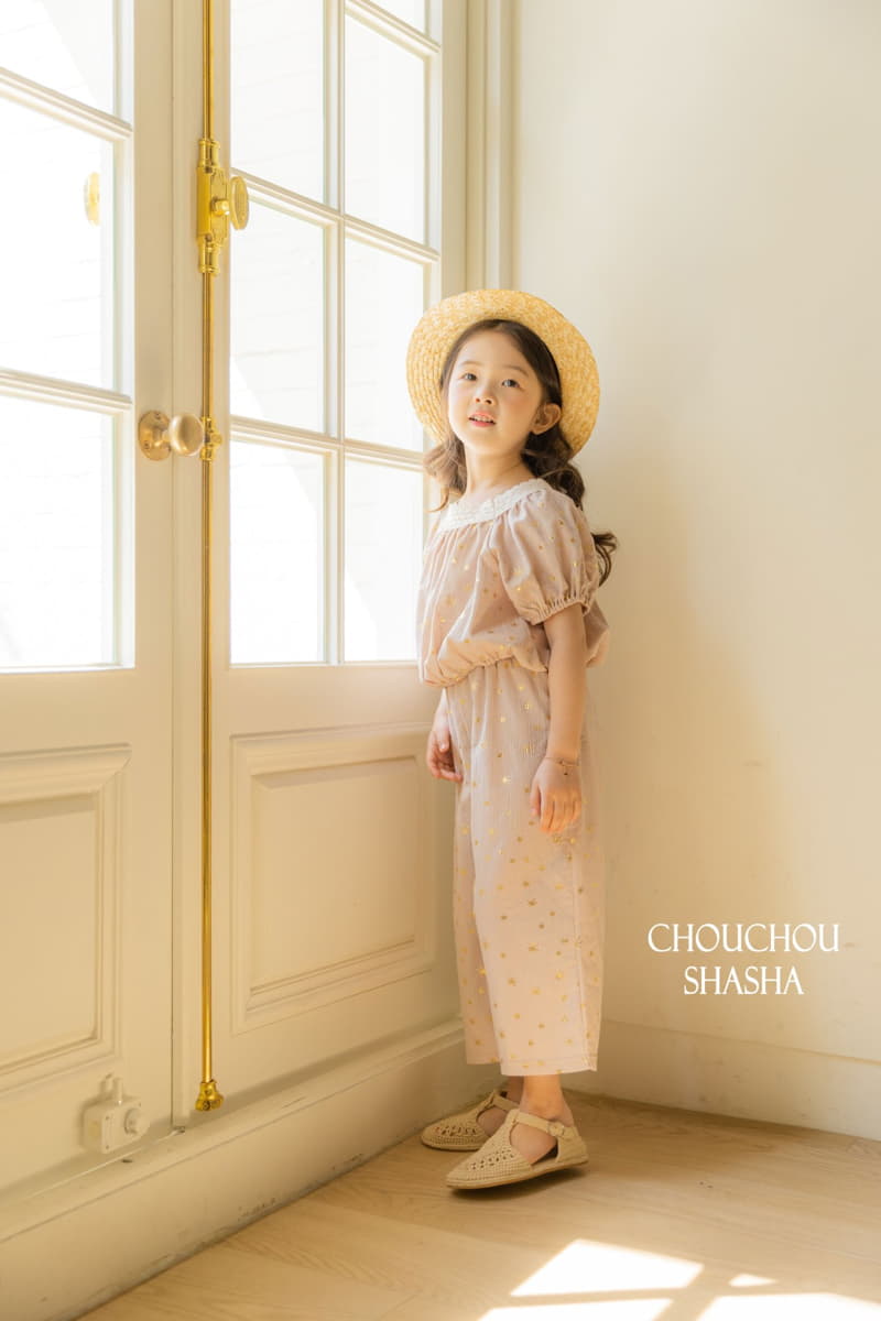 Chouchou Shasha - Korean Children Fashion - #littlefashionista - Pearl Top Bottom Set - 10