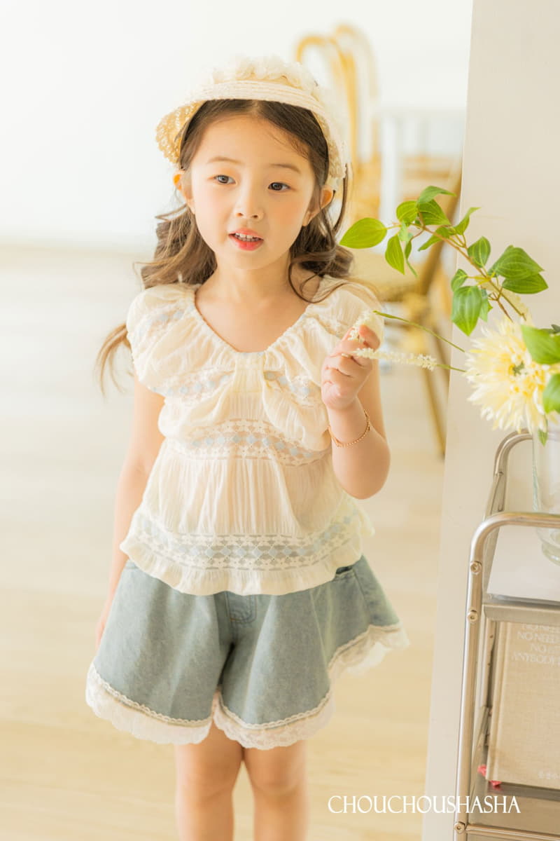 Chouchou Shasha - Korean Children Fashion - #littlefashionista - Nu Bon Blouse - 2