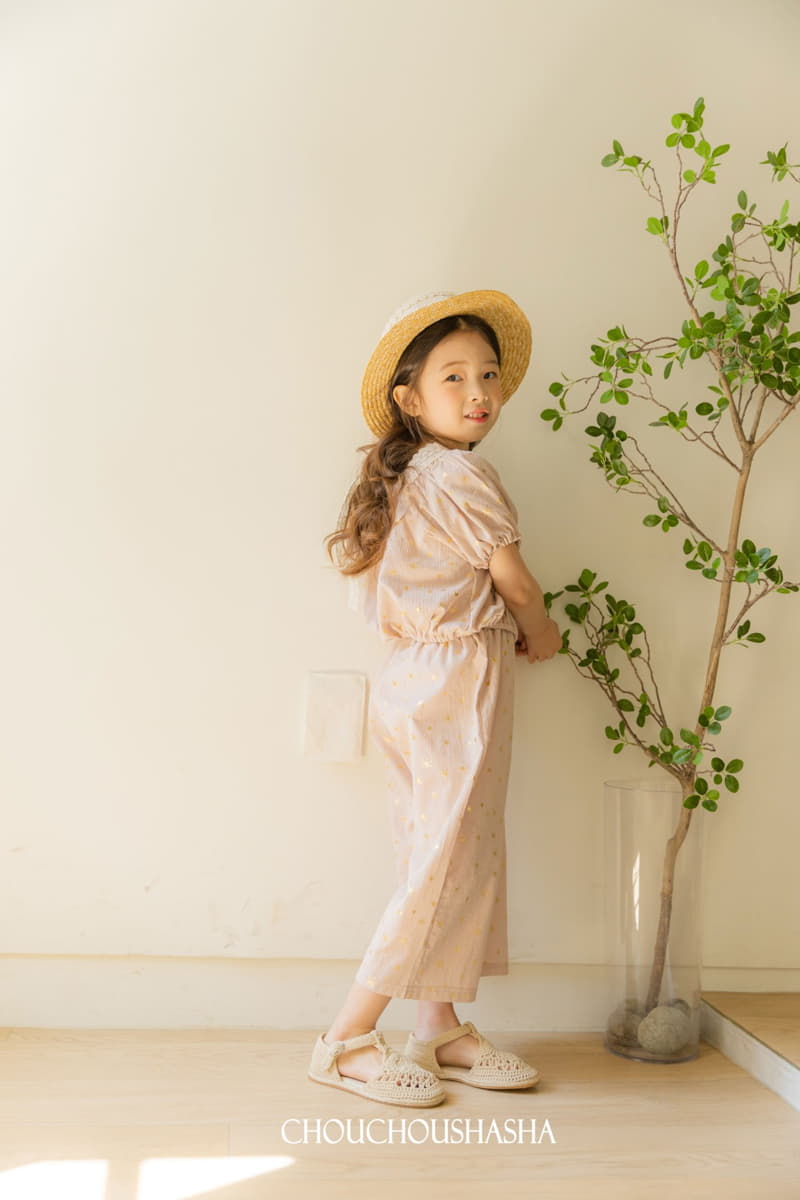 Chouchou Shasha - Korean Children Fashion - #magicofchildhood - Pearl Top Bottom Set - 11