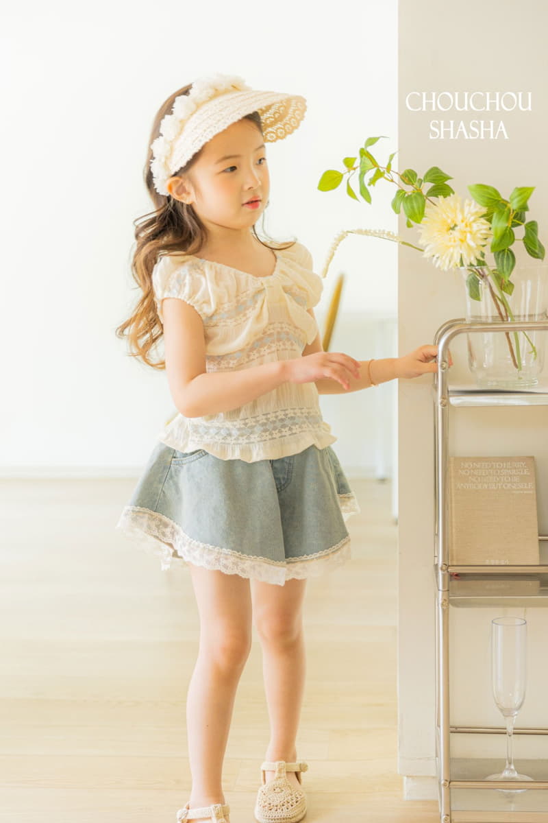 Chouchou Shasha - Korean Children Fashion - #stylishchildhood - Nu Bon Blouse - 8