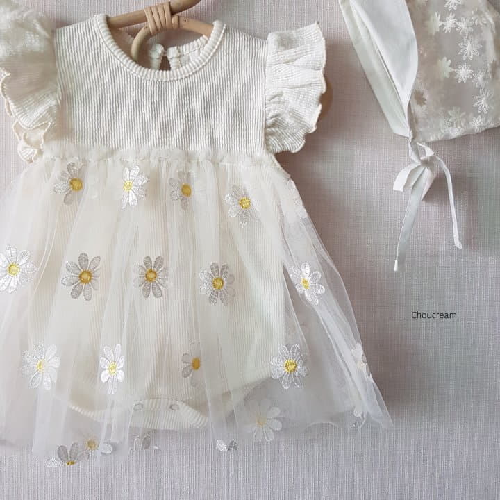 Choucream - Korean Baby Fashion - #babyboutiqueclothing - Daisy Bodysuit - 6