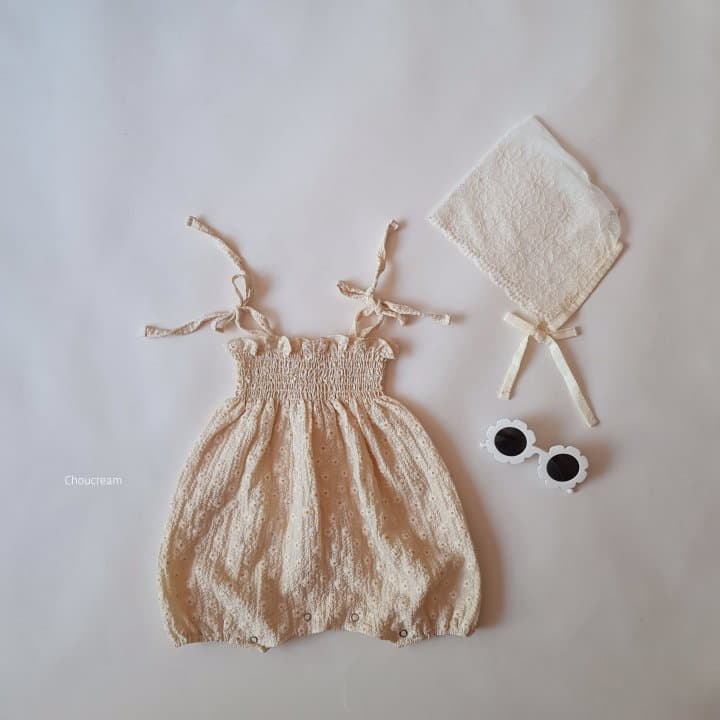 Choucream - Korean Baby Fashion - #babyboutiqueclothing - Smocked Flower Bodysuit - 11