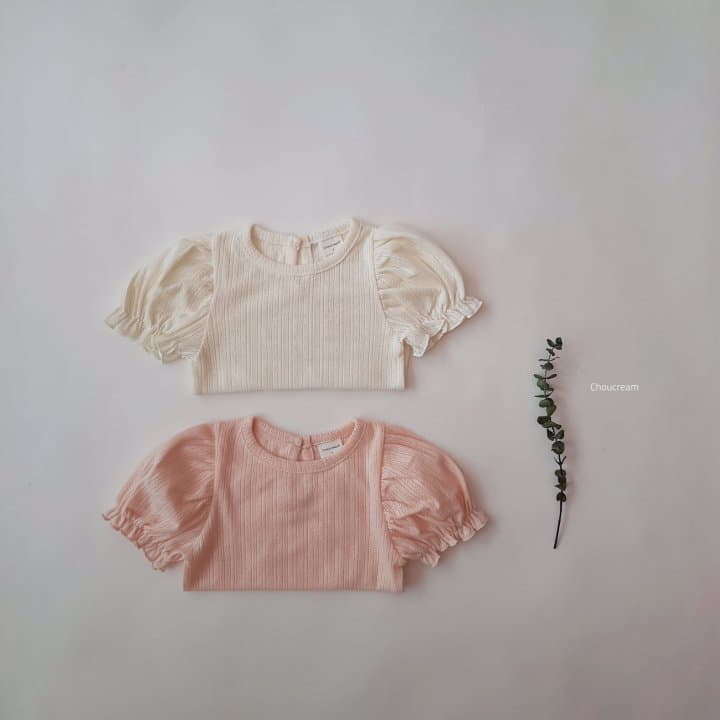 Choucream - Korean Baby Fashion - #babyclothing - Bebe Puff Tee - 3