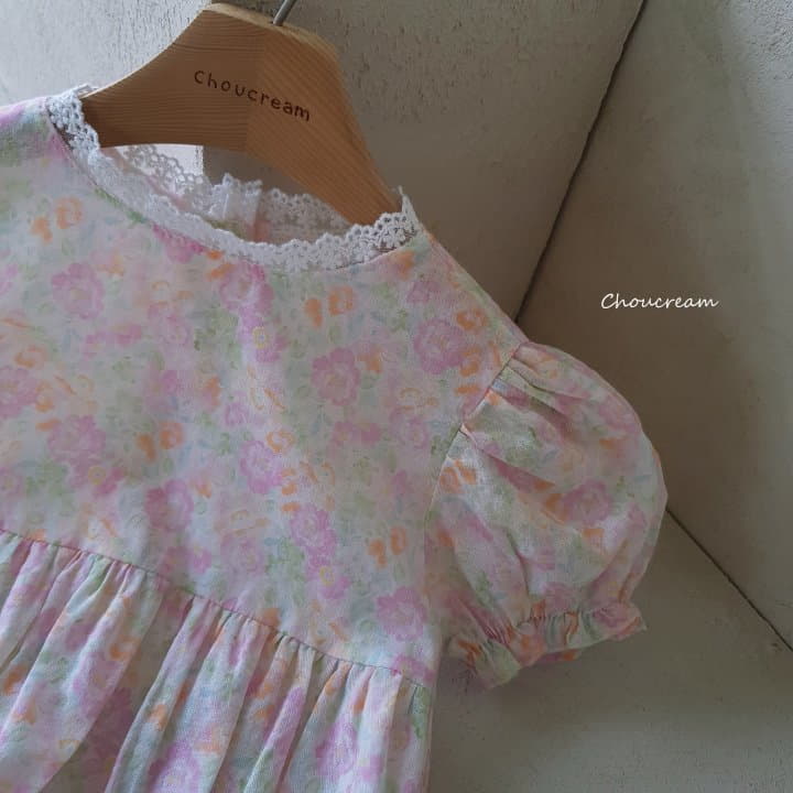 Choucream - Korean Baby Fashion - #babyootd - Summer Flower Bodysuit - 7