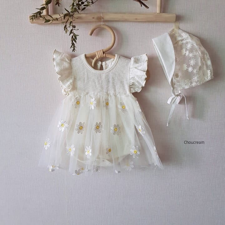 Choucream - Korean Baby Fashion - #onlinebabyshop - Daisy Bodysuit - 3