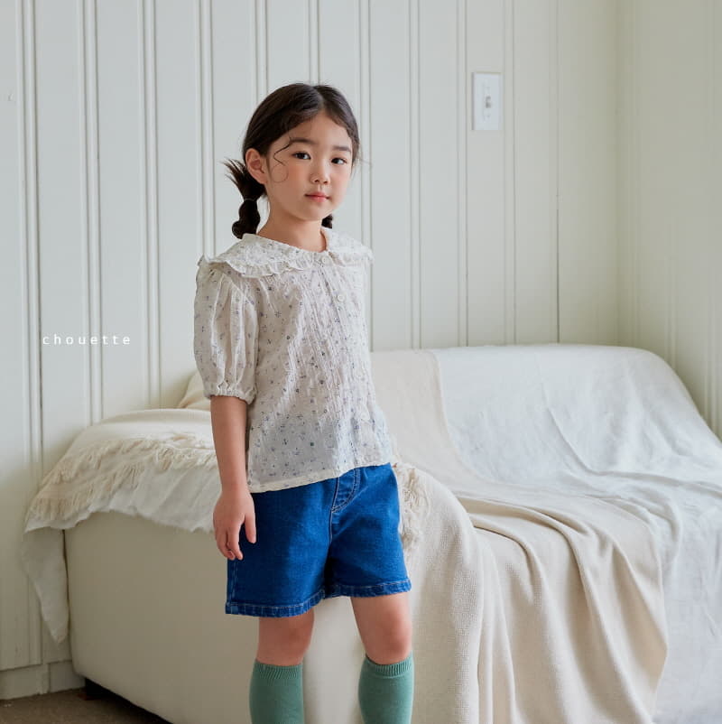 Chouette - Korean Children Fashion - #kidsshorts - Vintage Jeans