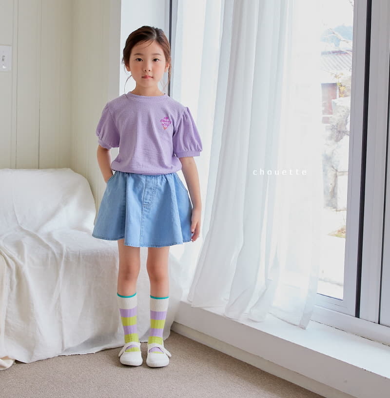 Chouette - Korean Children Fashion - #magicofchildhood - Cherry Puff Tee - 2