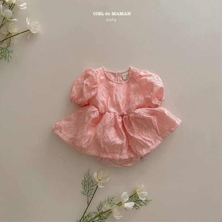 Ciel De Maman - Korean Baby Fashion - #babyboutique - Rose Bodysuit One-piece - 2
