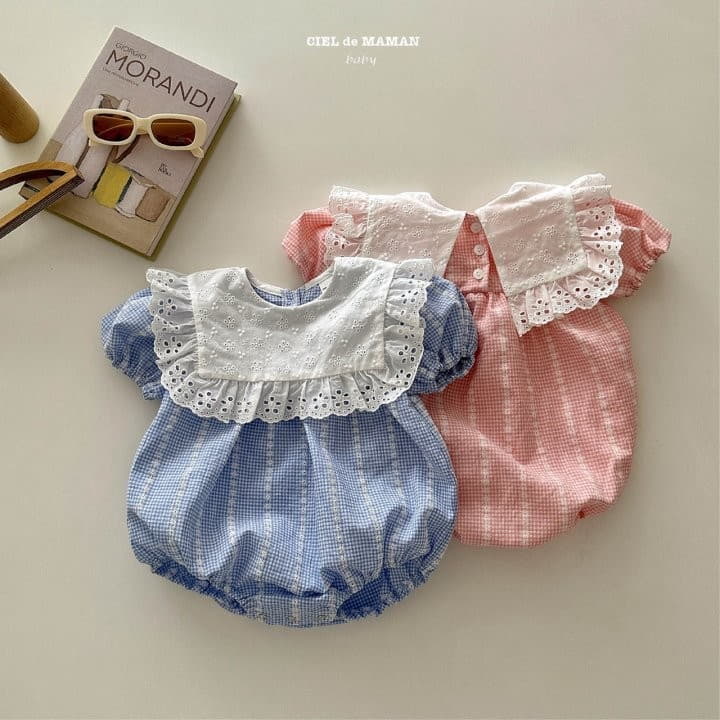 Ciel De Maman - Korean Baby Fashion - #babyboutique - Daily Collar Bodysuit - 10