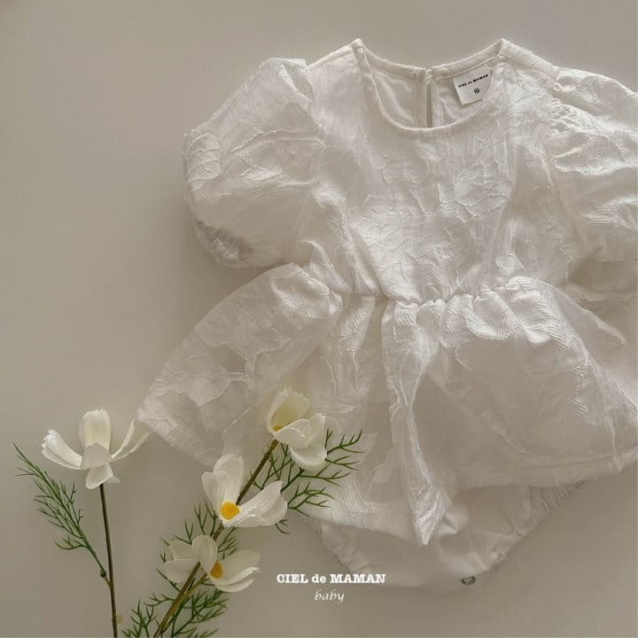 Ciel De Maman - Korean Baby Fashion - #babyclothing - Rose Bodysuit One-piece - 5