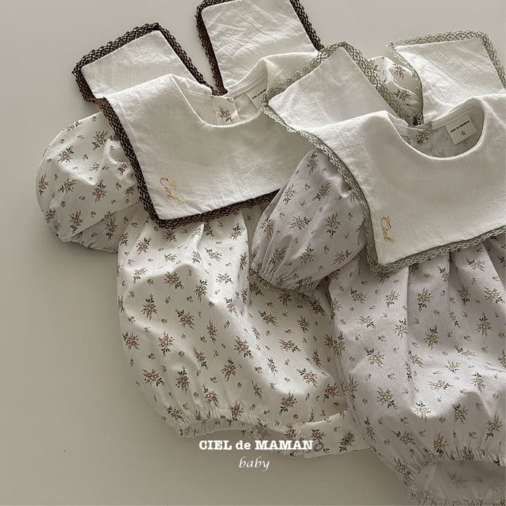 Ciel De Maman - Korean Baby Fashion - #babyclothing - Anne Collar Bodysuit - 2
