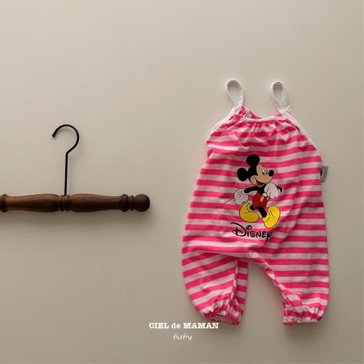 Ciel De Maman - Korean Baby Fashion - #babyfever - Stripes M Bodysuit - 5