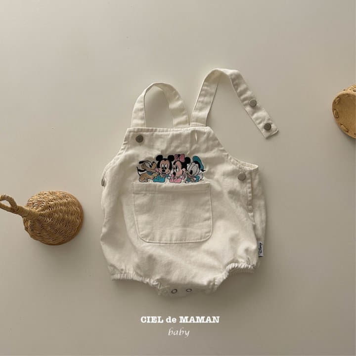 Ciel De Maman - Korean Baby Fashion - #babyfever - M Friends Bodysuit - 3