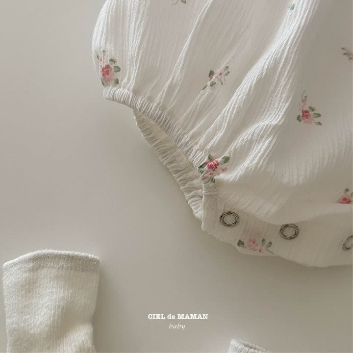 Ciel De Maman - Korean Baby Fashion - #babyoutfit - Pomona Bodysuit - 7