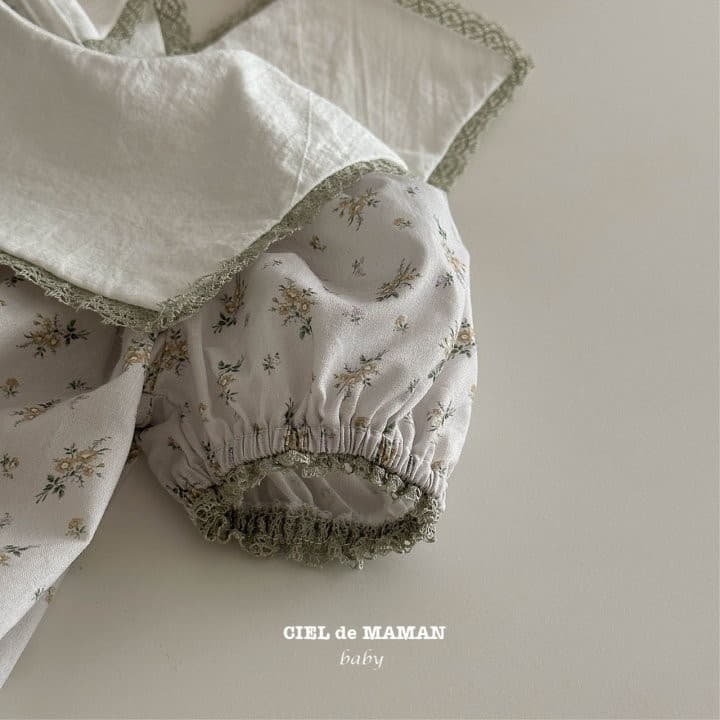 Ciel De Maman - Korean Baby Fashion - #babywear - Anne Collar Bodysuit - 11