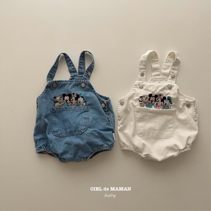 Ciel De Maman - Korean Baby Fashion - #babywear - M Friends Bodysuit - 10