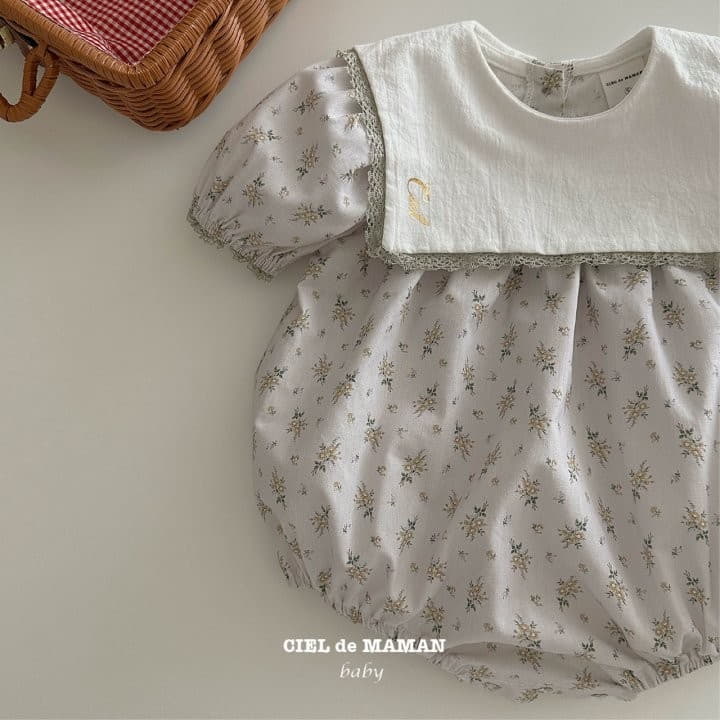Ciel De Maman - Korean Baby Fashion - #onlinebabyboutique - Anne Collar Bodysuit - 12