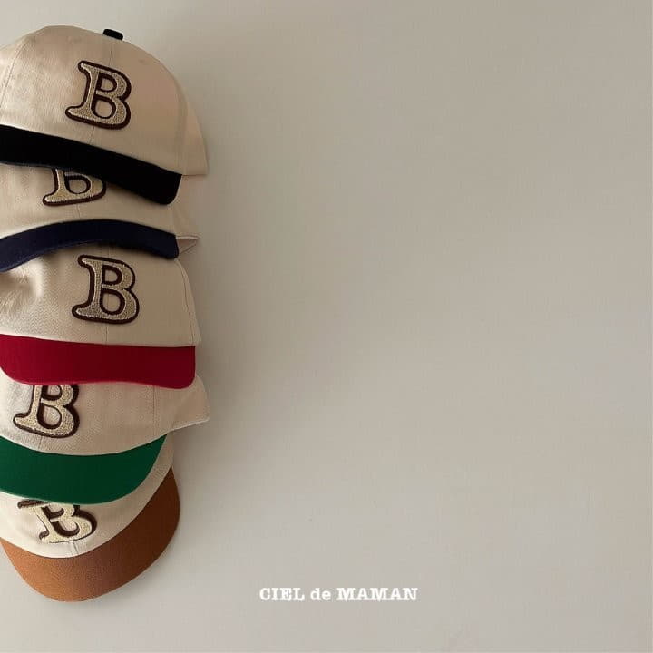 Ciel De Maman - Korean Children Fashion - #childofig - B Ball Cap - 8