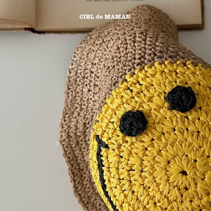Ciel De Maman - Korean Children Fashion - #childofig - Smile Straw Hat - 7