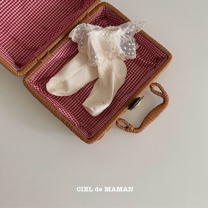 Ciel De Maman - Korean Children Fashion - #childofig - Lace Socks Set - 5