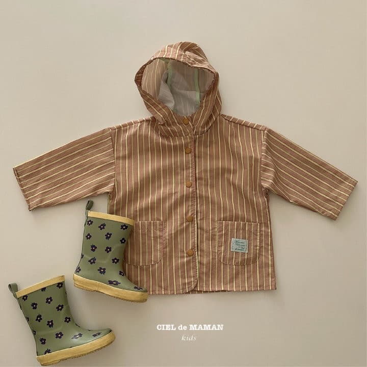 Ciel De Maman - Korean Children Fashion - #discoveringself - Rain Coat - 8