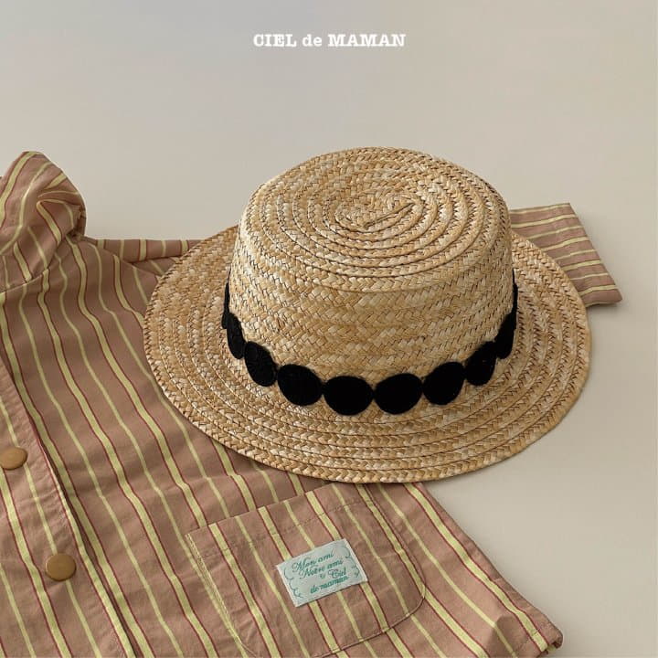 Ciel De Maman - Korean Children Fashion - #kidsshorts - Panama Hat
