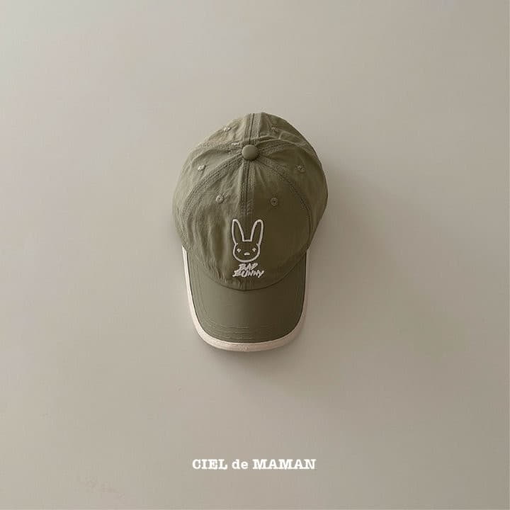 Ciel De Maman - Korean Children Fashion - #kidsstore - Rabbit Ball Cap - 2