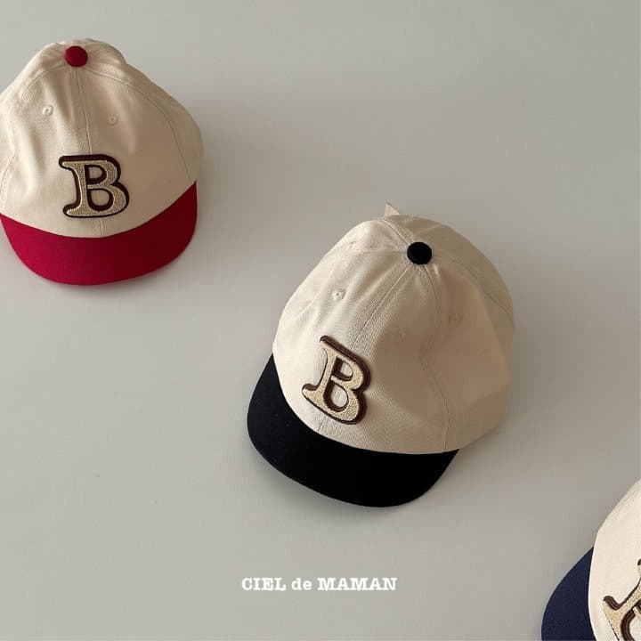 Ciel De Maman - Korean Children Fashion - #kidsstore - B Ball Cap
