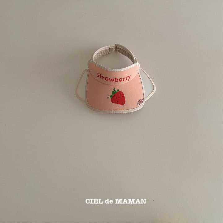 Ciel De Maman - Korean Children Fashion - #kidsstore - Fruit Sun Cap - 4