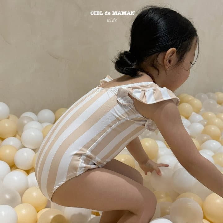 Ciel De Maman - Korean Children Fashion - #kidzfashiontrend - Jane Swim One-piece - 5