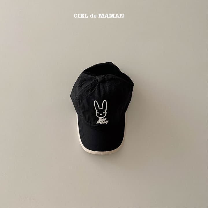 Ciel De Maman - Korean Children Fashion - #littlefashionista - Rabbit Ball Cap - 5