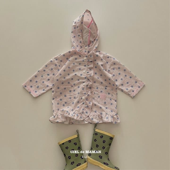 Ciel De Maman - Korean Children Fashion - #toddlerclothing - Rain Coat - 4