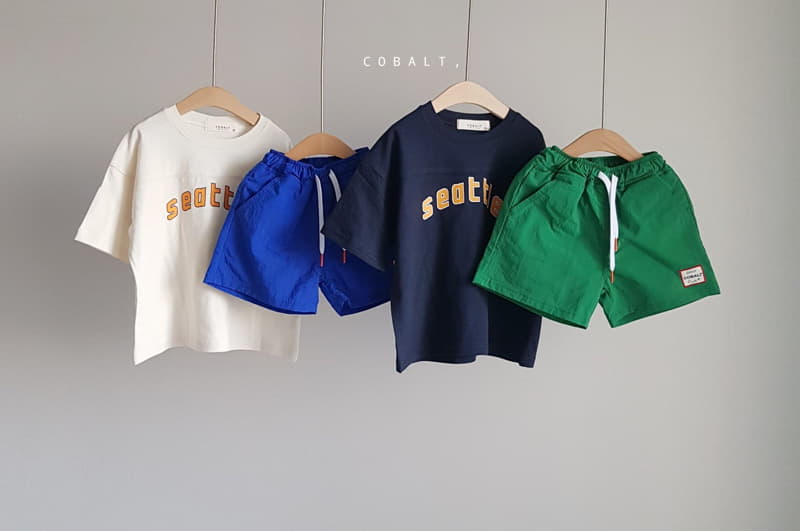 Cobalt - Korean Children Fashion - #designkidswear - Seattle Tee - 10