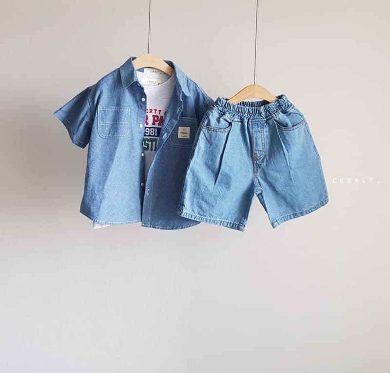 Cobalt - Korean Children Fashion - #fashionkids - Carpenter Shorts - 6