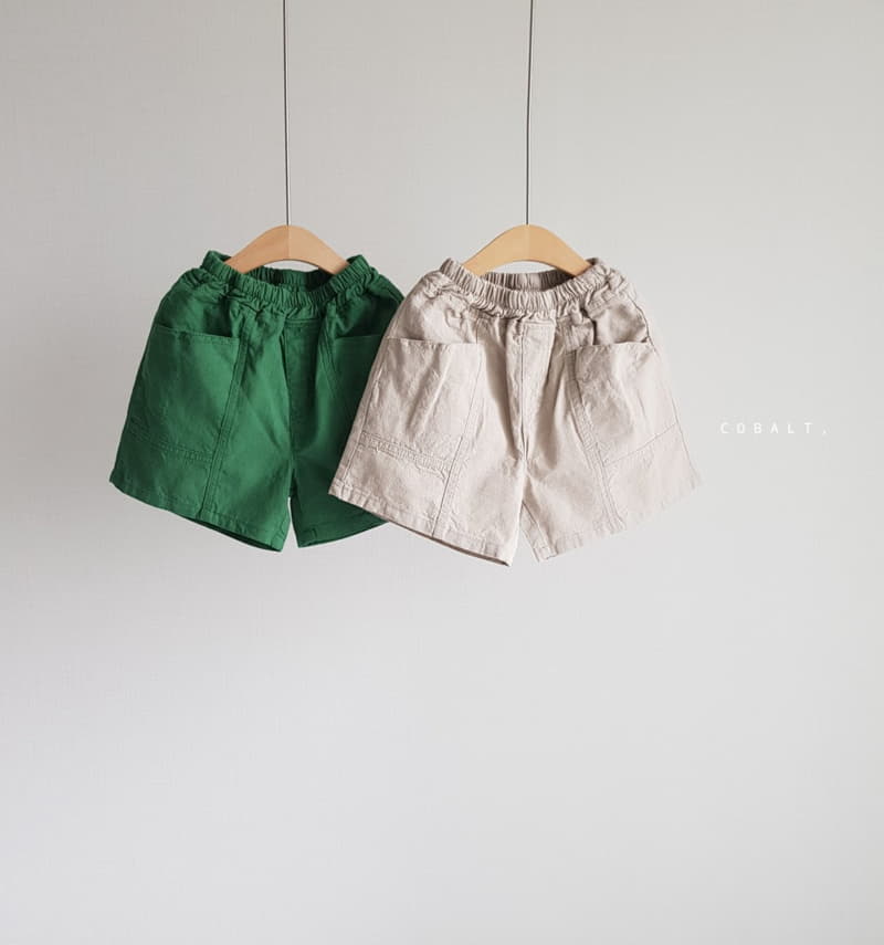 Cobalt - Korean Children Fashion - #fashionkids - Linen Pocket Shorts
